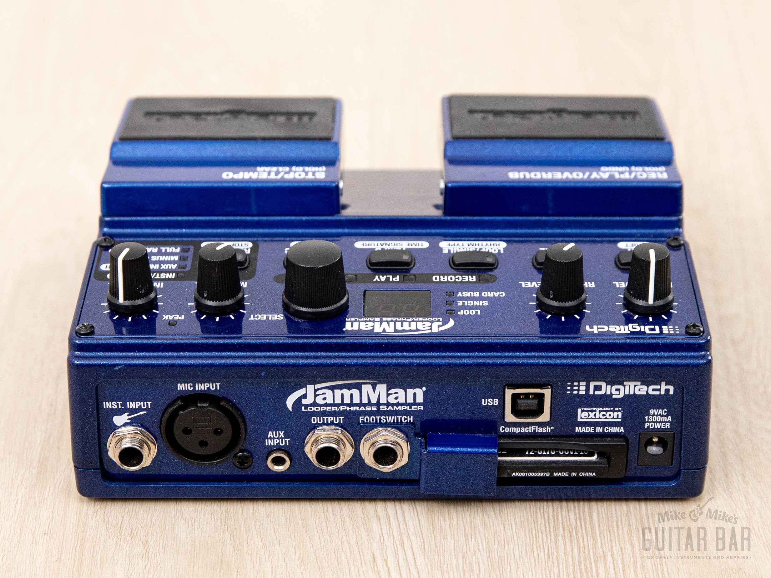 DigiTech JamMan JML Looper Phrase Sampler Pedal w/ Box, Power Supply