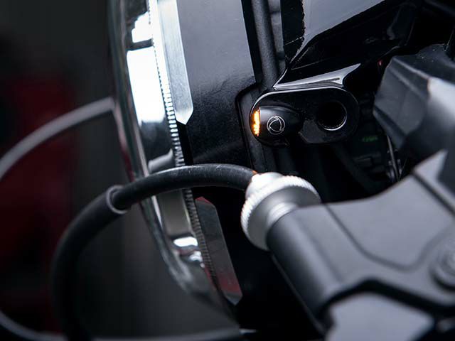 ケラーマン(Kellermann) Bullet Atto ウィンカー ブラック/クリアー