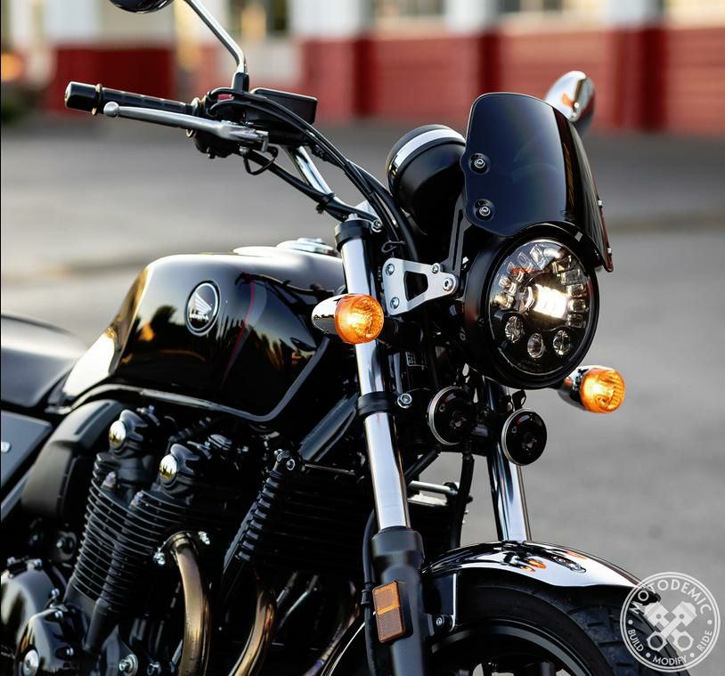 MOTODEMIC EVO-S LED ヘッドライト CB1100 13-16 ブラック | バイク