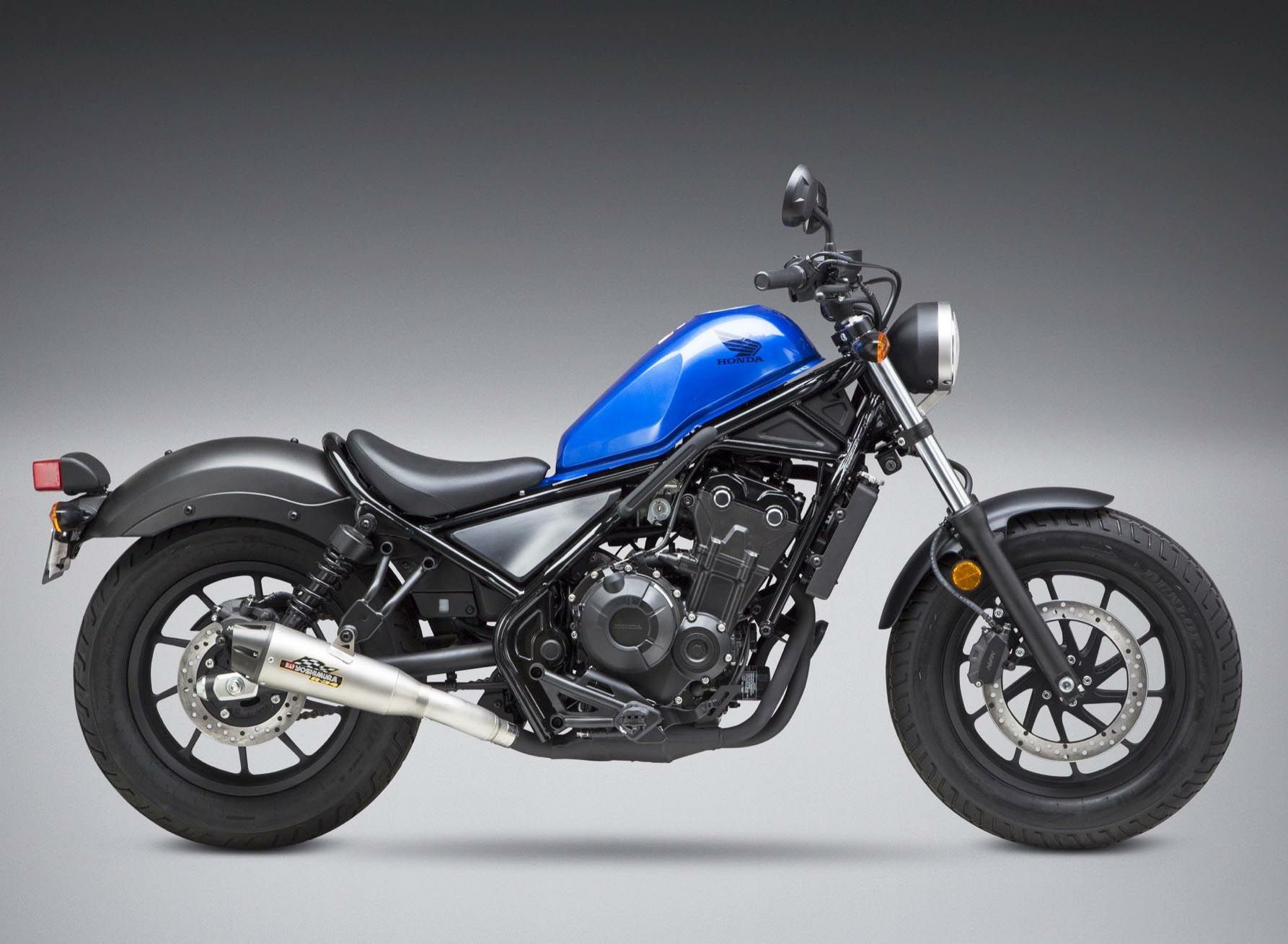 ヨシムラUSA R-34 スリップオン ステンレス マフラー HONDAレブル500