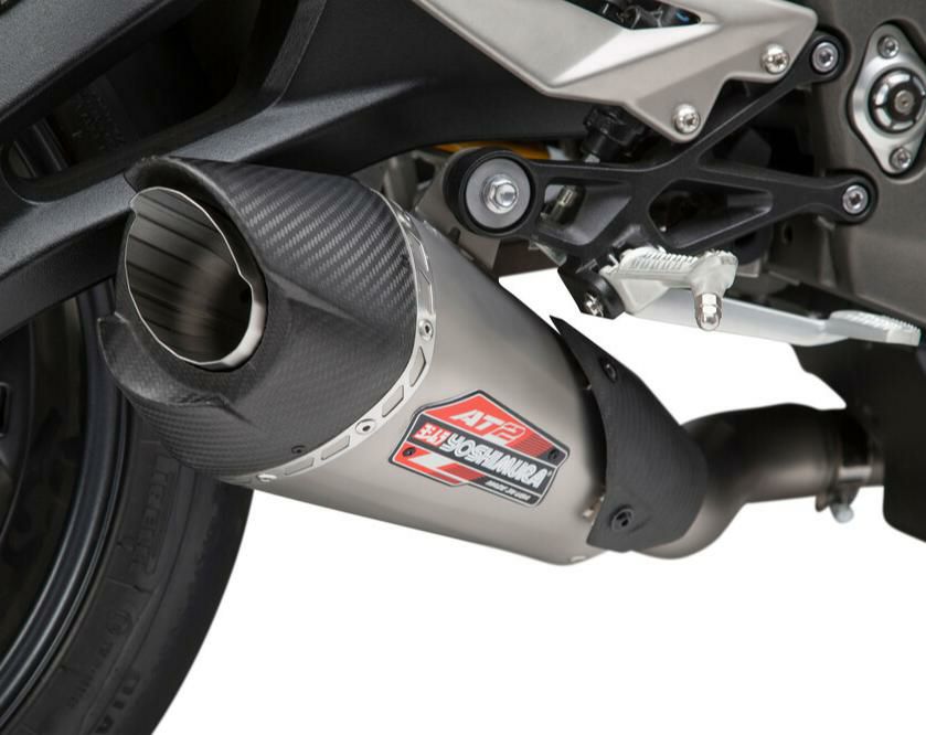 ヨシムラUSA AT2 スリップオン カーボン ステンレス マフラー