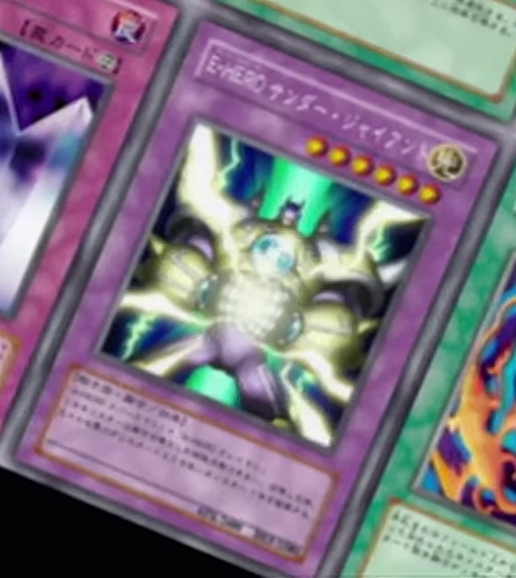 Elemental Hero Thunder Giant (anime) - Yugipedia