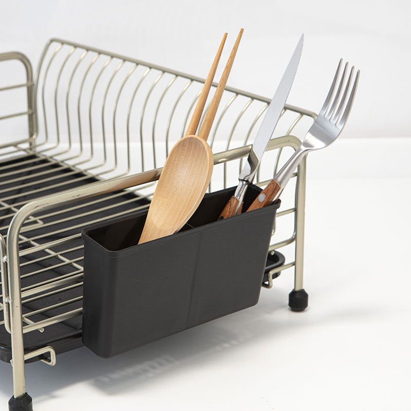 タテにもヨコにも置ける水切りラック 1段 ｜ ミスターマックス