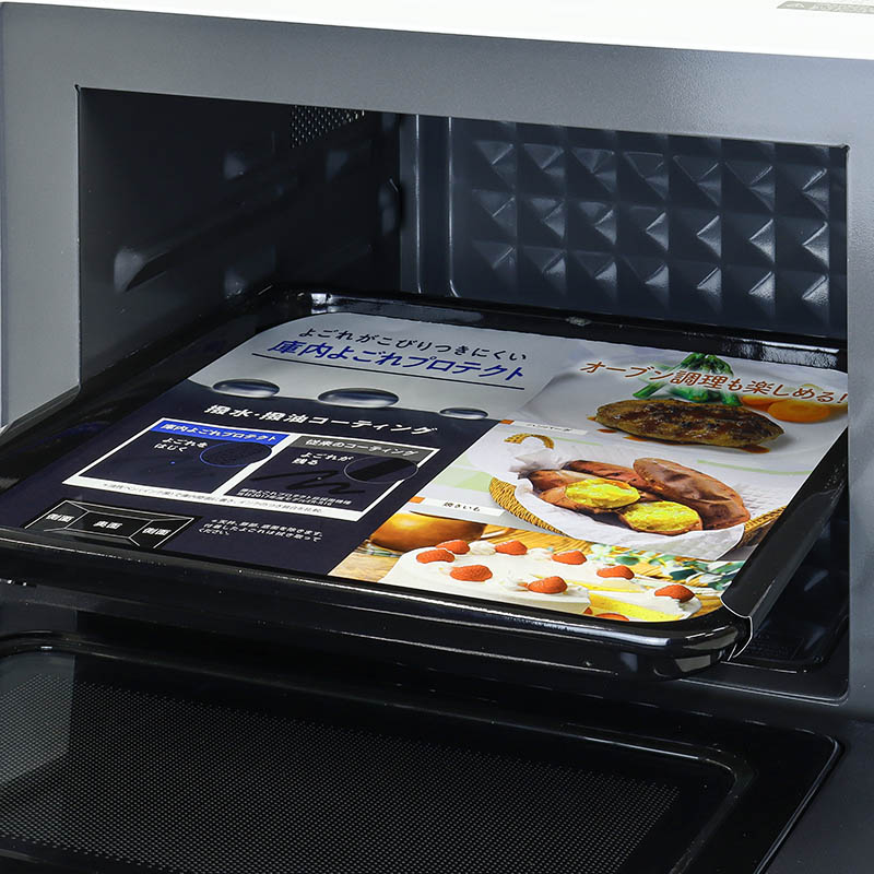 オーブンレンジ フラット庫内 18L ER-X18-W ホワイト ｜ ミスター