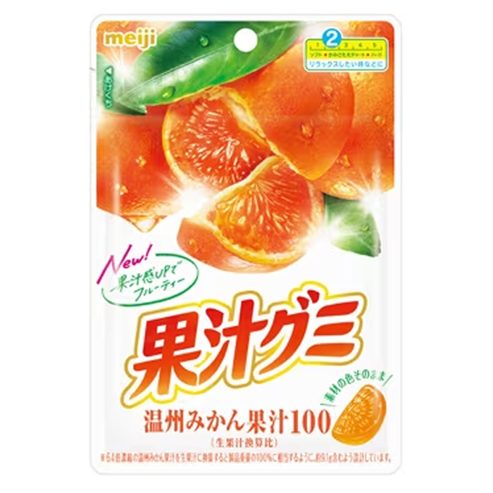 果汁グミ温州みかん 54g ｜ ミスターマックスオンラインストア