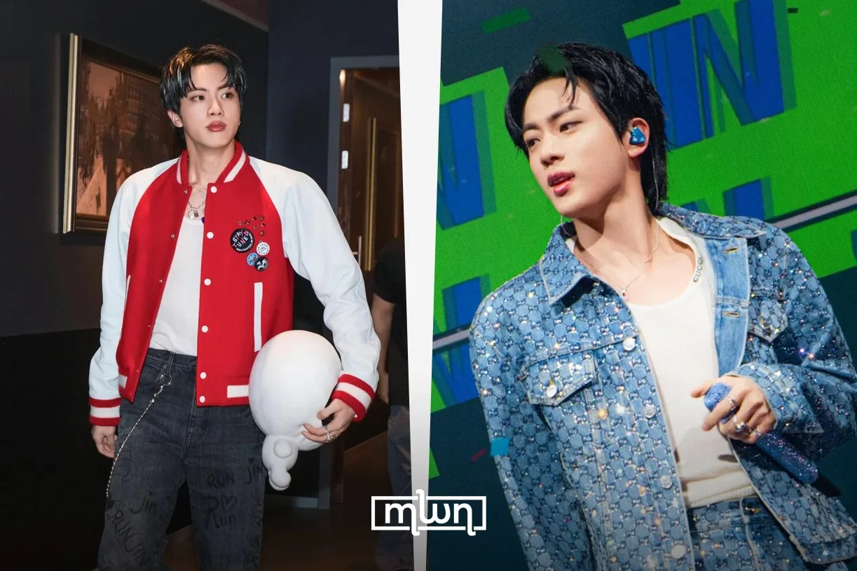 BTS's Jin Shines in Custom Gucci Looks During RunSeokjin Ep. Tour