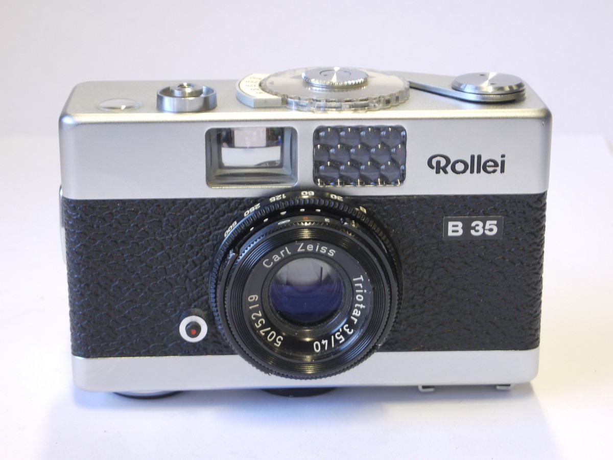 Rollei B35 chrome (Made in Germany) with Carl Zeiss 40mm f3.5