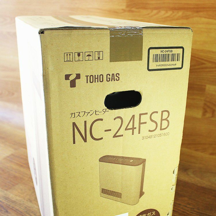 東邦ガス⁄TOHO GAS ガスファンヒーター NC-24FSB 都市ガス12A