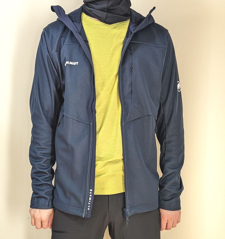 マムート アルティメイト 7 ソフトシェル フーデッド ジャケット