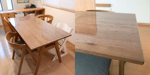 家具メーカー［ウニコ］ADDAY 向け透明マット | 透明テーブルマット工房