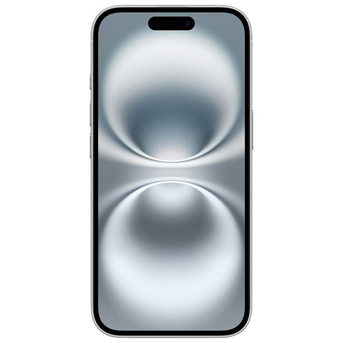 Freedom Mobile Apple iPhone 16 128GB - White - Monthly Tab Payment