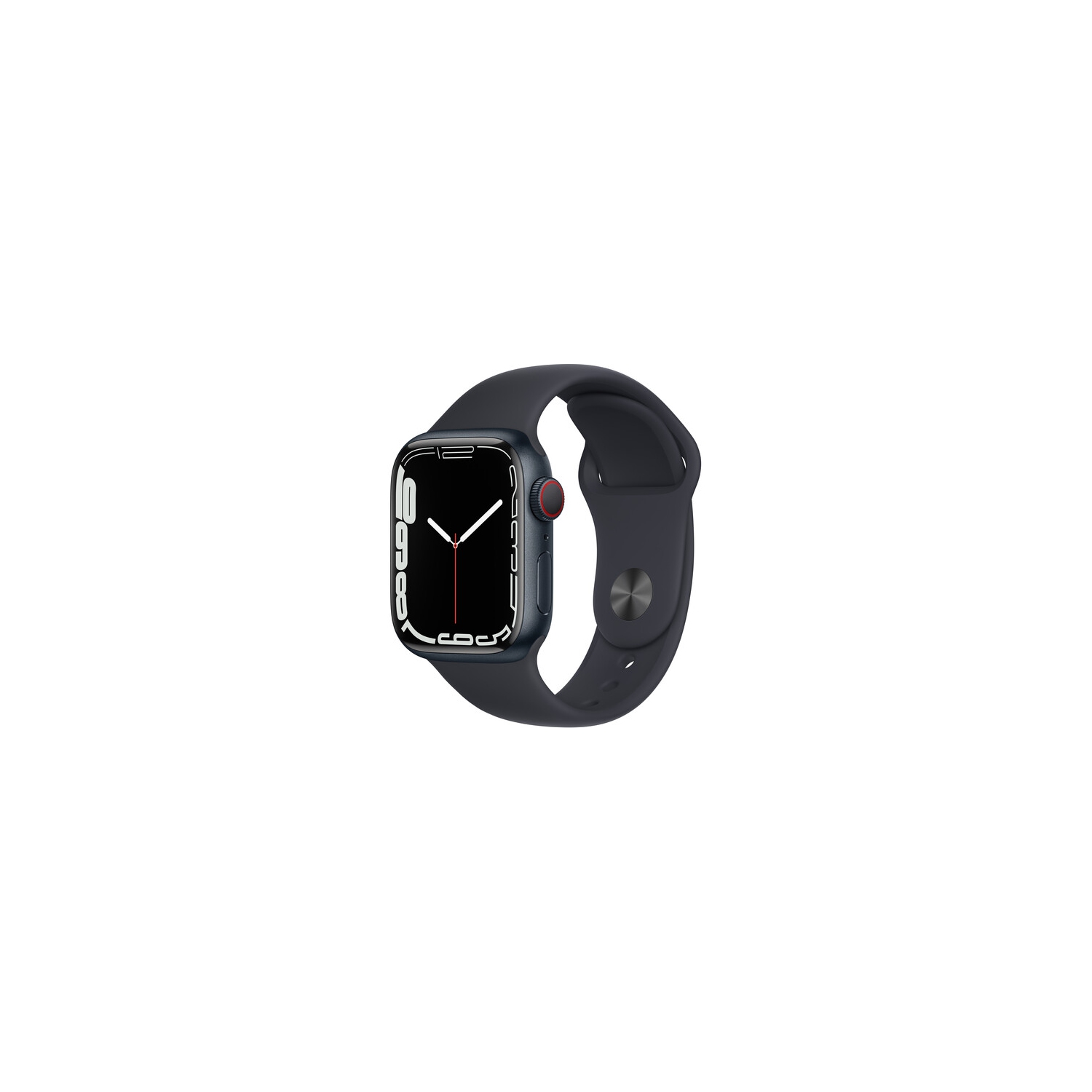Apple Watch Series 7 GPS, 41mm Midnight Aluminum Case with