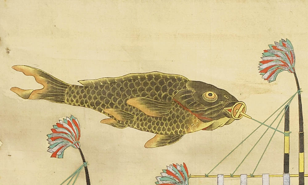 鯉の滝昇り（滝登り）の由来とは｜登竜門伝説と「こいのぼり」の起源