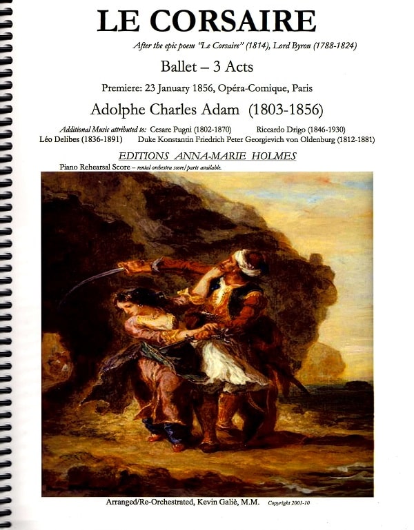 海賊 全幕 ピアノ 楽譜