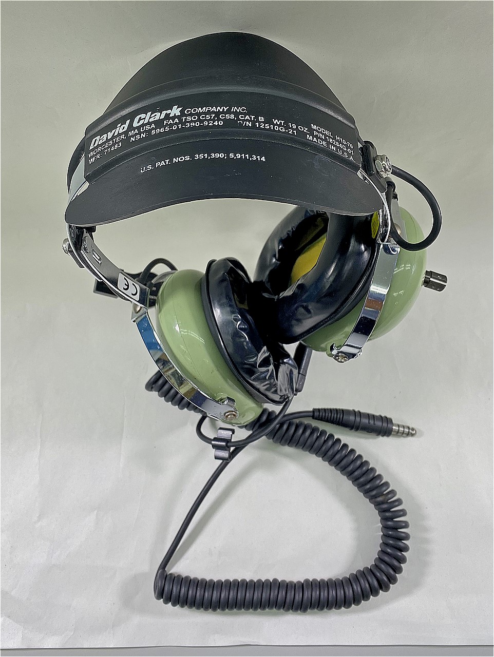 David Clark H10-76 HEAD SEDT | 【MUSENモール】ホビーと無線の総合