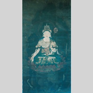 絹本着色聖観音画像 | 上田市の文化財