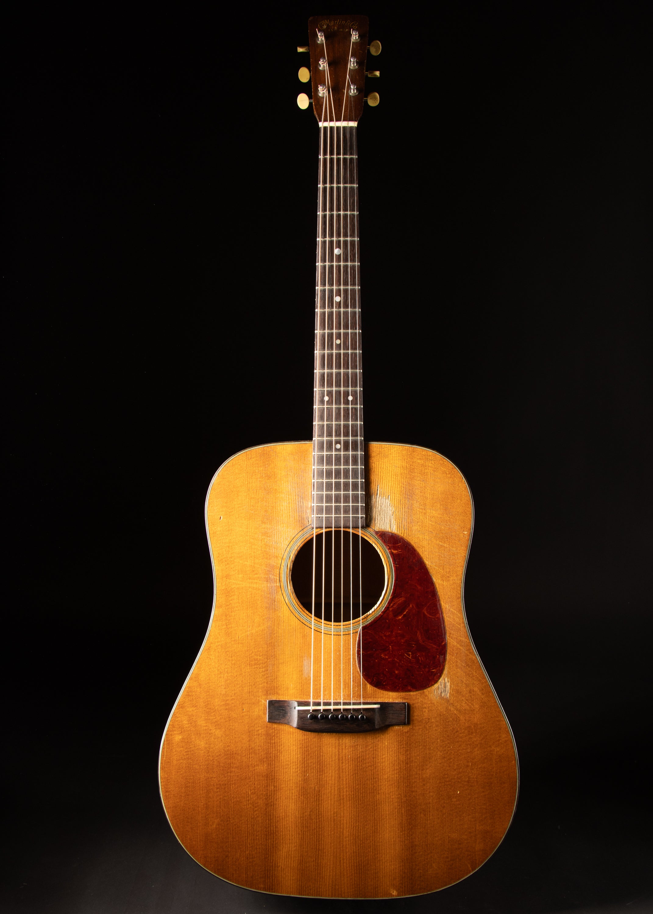 1948 Martin D-18 Natural – Music City Vintage Guitars