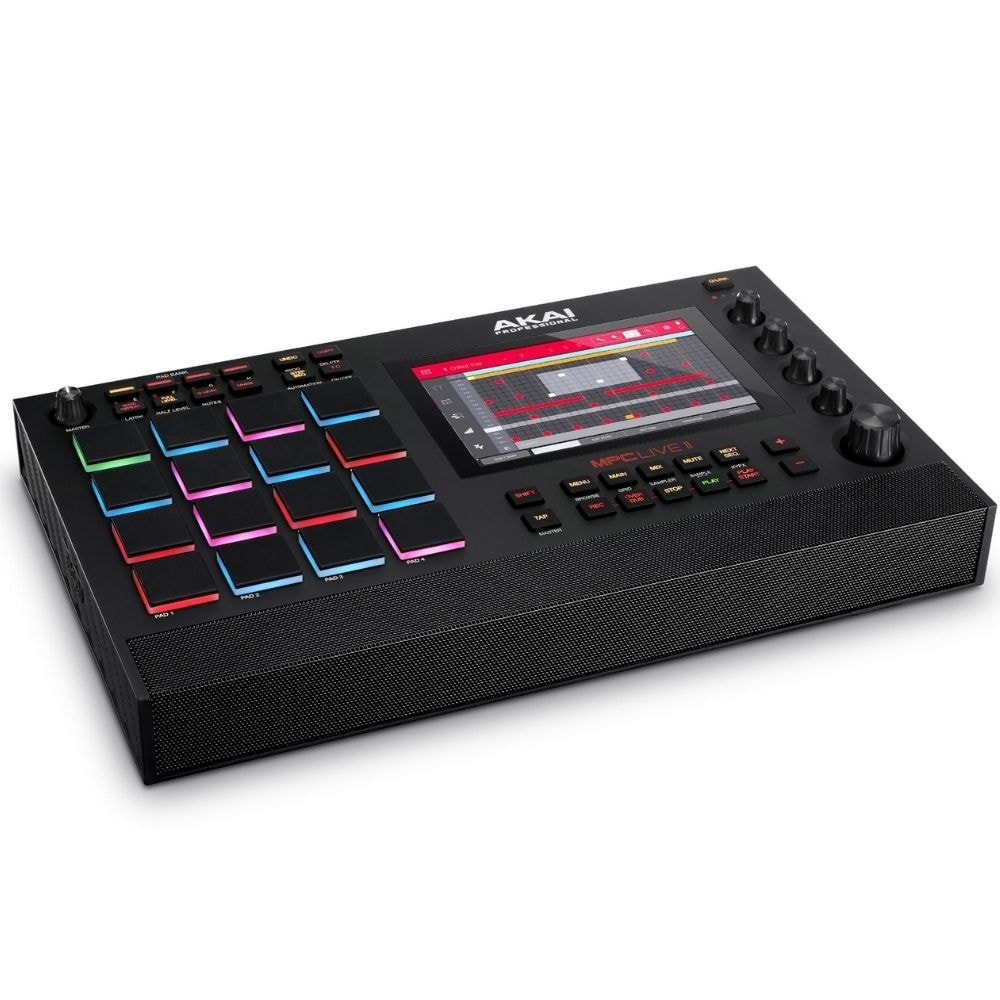 Sampler e sequenciador Akai MPC Live II