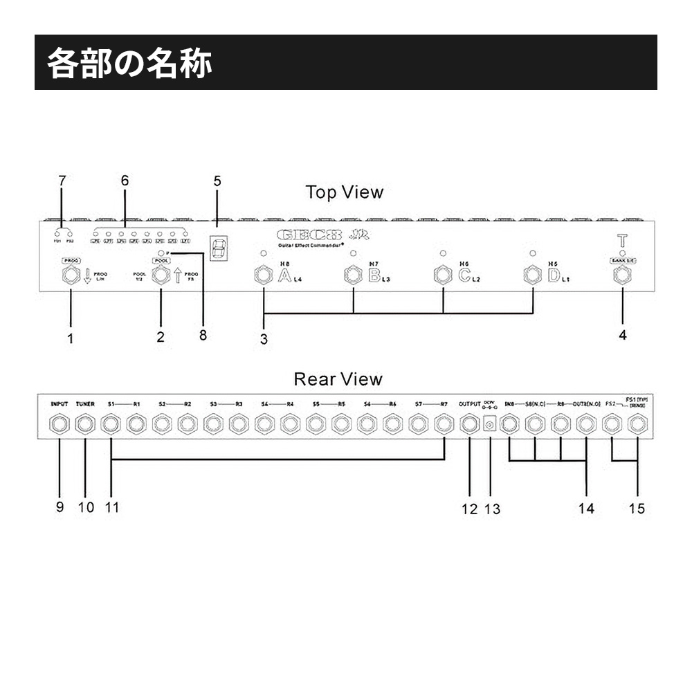 MOEN GEC8 JR (2nd Edition)｜ミュージックランドKEY