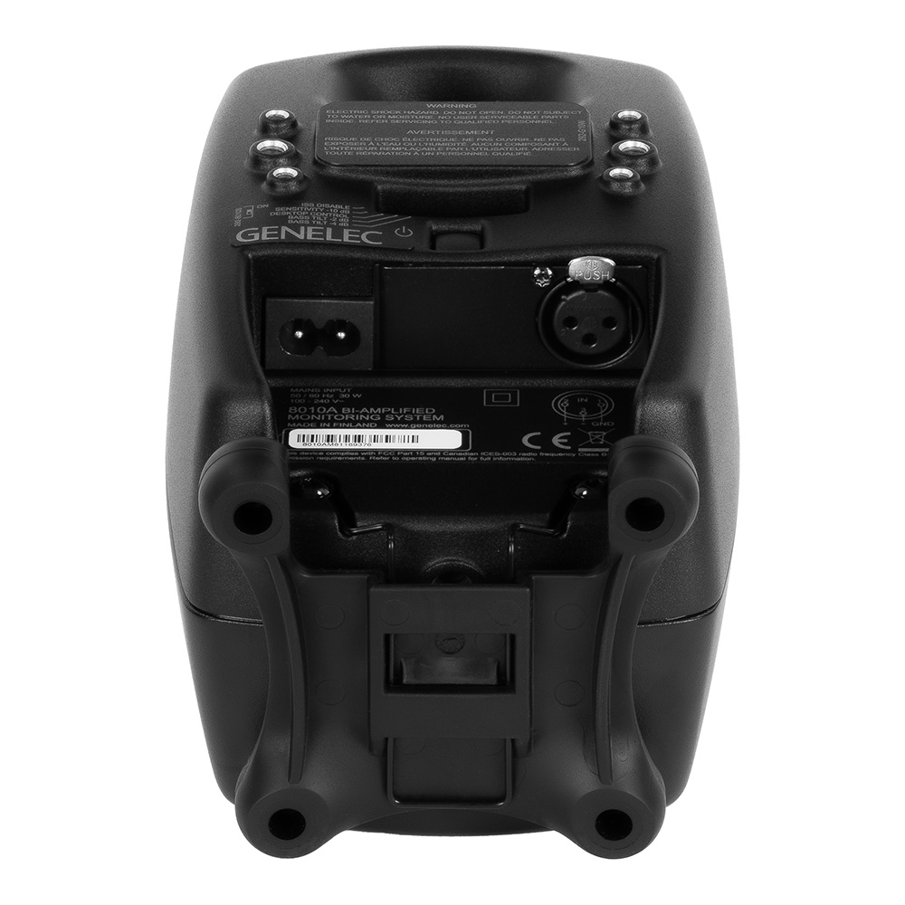 GENELEC 8010AM ブラック（ペア）｜ミュージックランドKEY