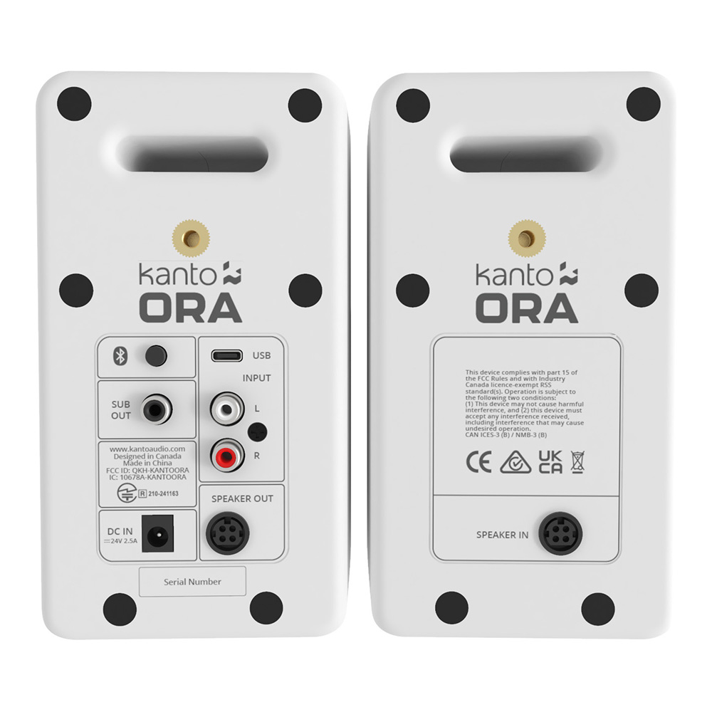 Kanto Audio ORA マットホワイト [ORAMW-MATTEWHITEORA]｜ミュージック