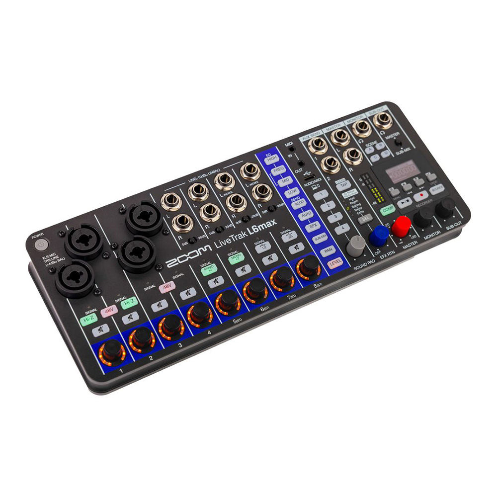 ZOOM LiveTrak L6max｜ミュージックランドKEY