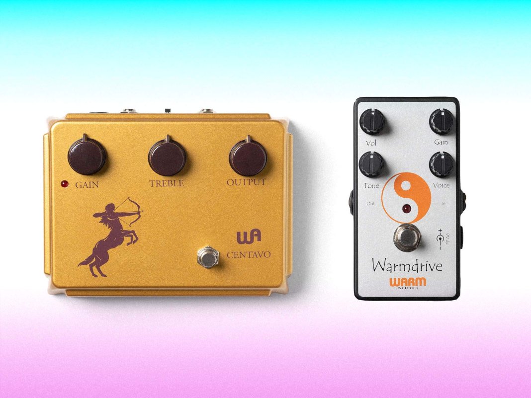 Warm Audio Centavo and Warmdrive emulate vintage guitar pedals