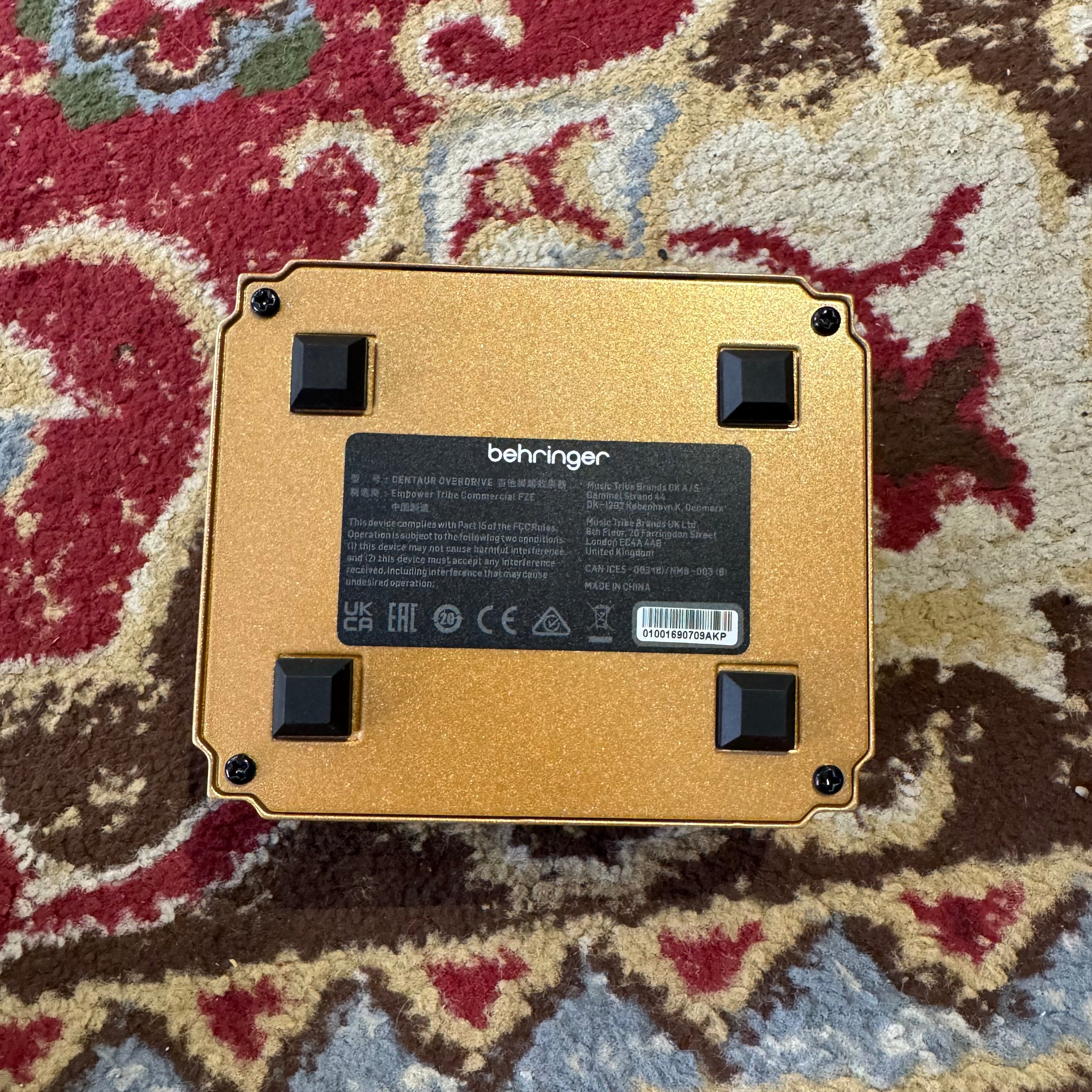 Behringer Centaur Overdrive Pedal (Pre-Owned) – Music Vault