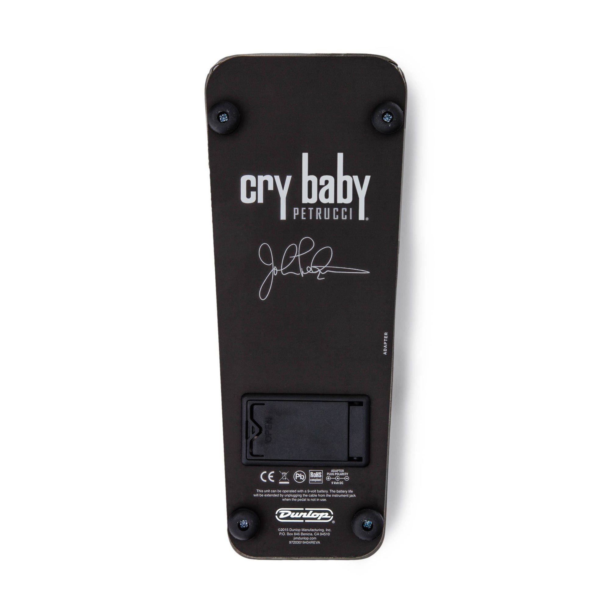 Dunlop JP95 John Petrucci Signature Cry Baby Wah Pedal Jim Dunlop
