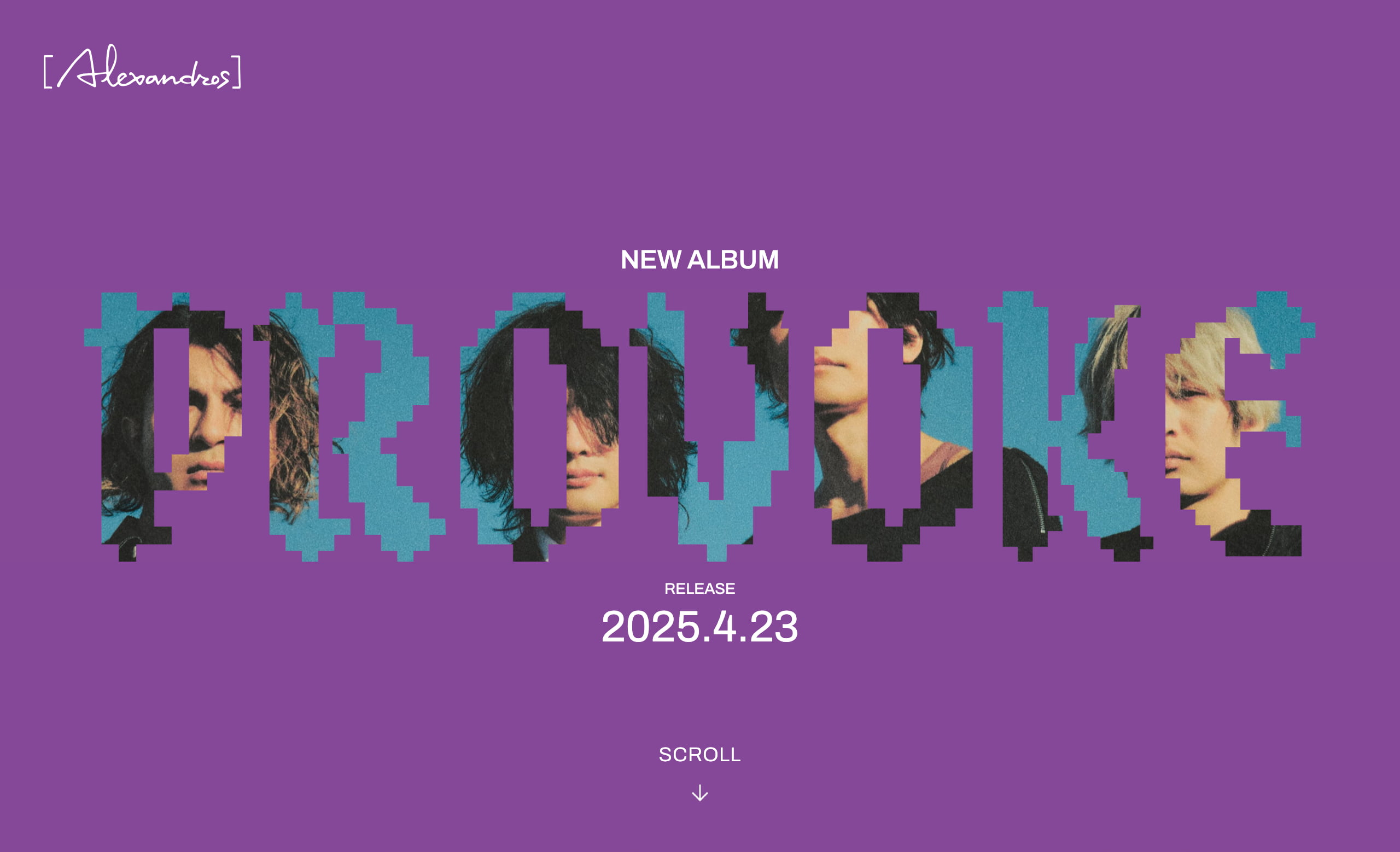 Alexandros]｜「PROVOKE」特設サイト | MUSIC WEB CLIPS - バンド