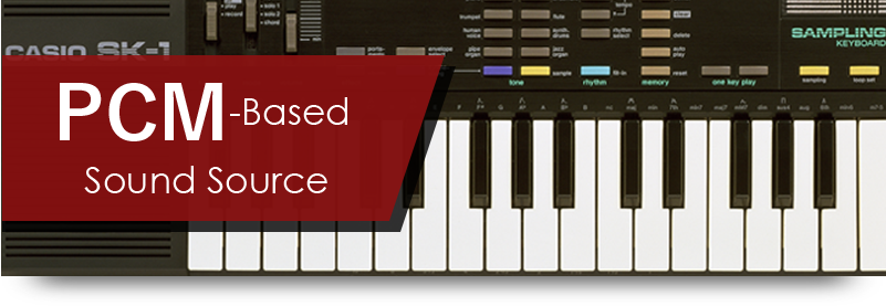 カシオ電子楽器の音源技術｜CASIO