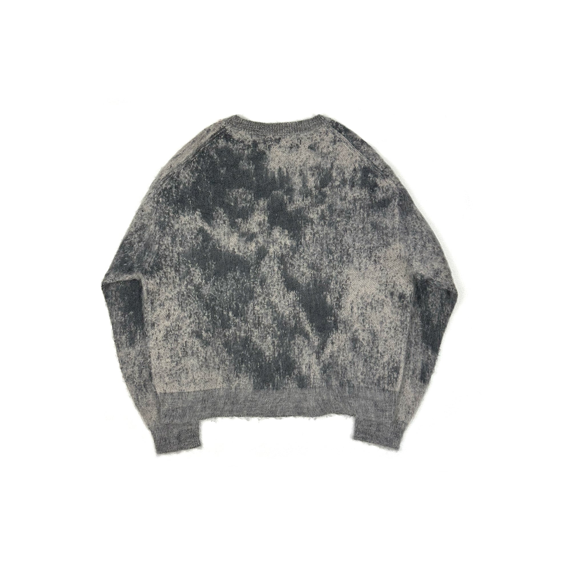 FACCIES - RUSTY JACQUARD MOHAIR KNIT PO(GRAY) ファッチーズ