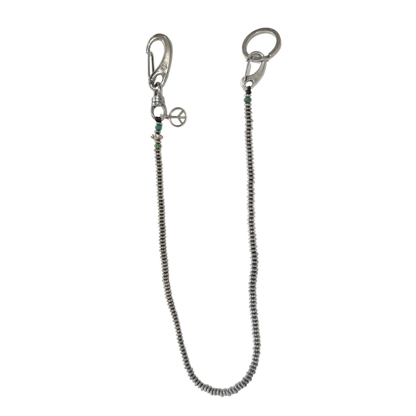 MUZE TURQUOISE LABEL × SunKu -【×SunKu BEADS WALLET STRAP(SILVER