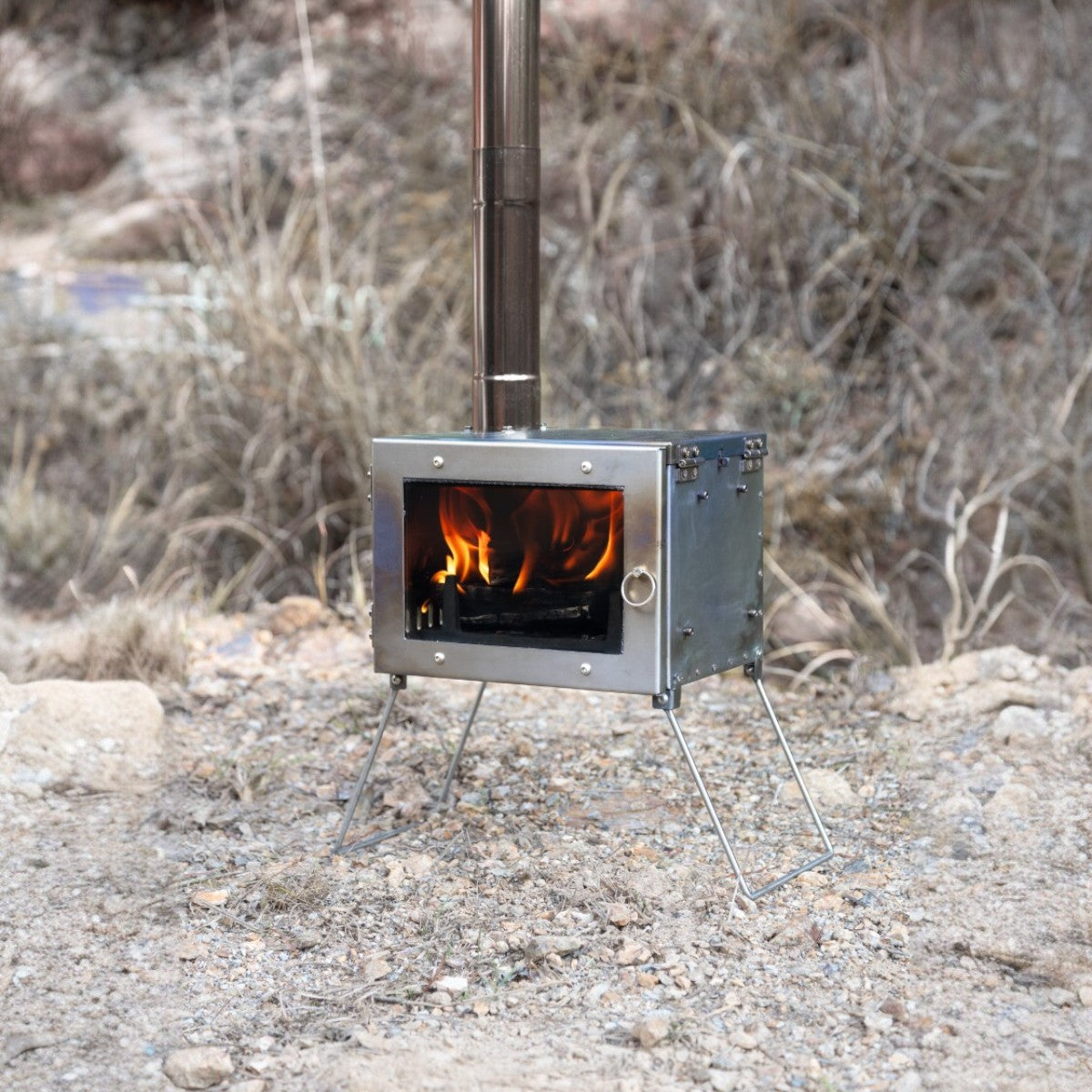 アウトドア薪ストーブ マイクロ チタン / Woodstove MICRO Ti