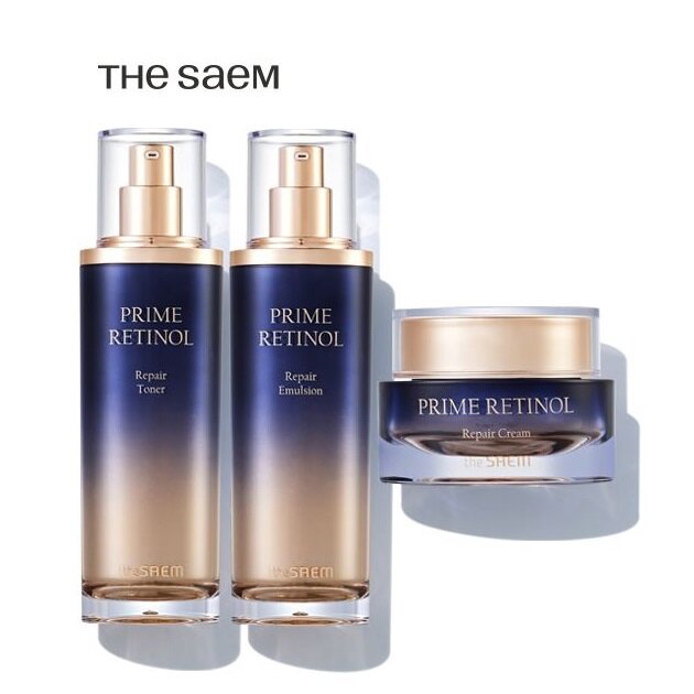 THE SAEM] Prime Retinol Skin Care Set Niacinamide Serum Set