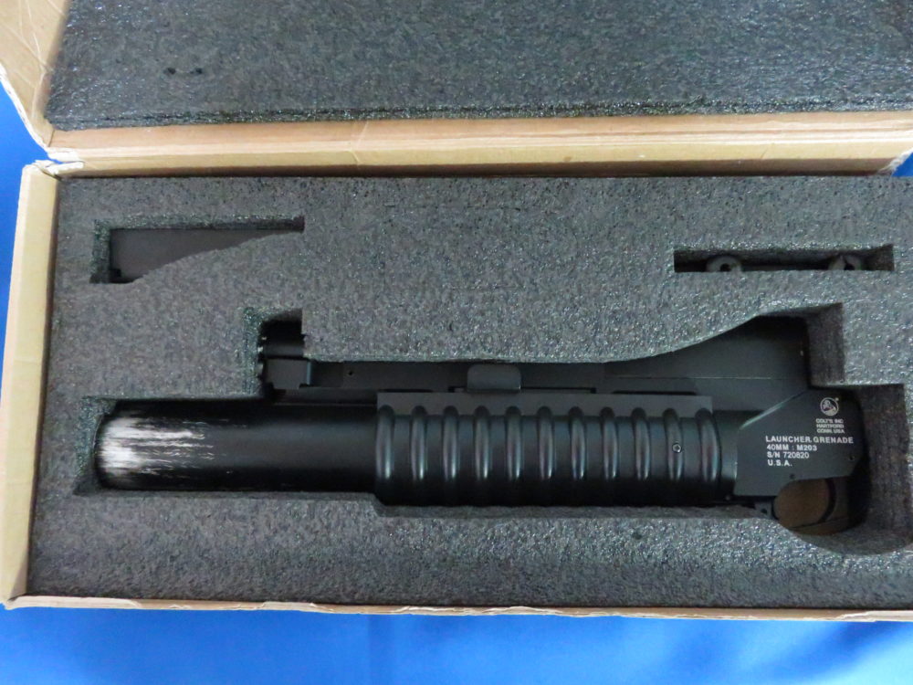 M16A4にM203グレネードランチャーを取り付けてみた