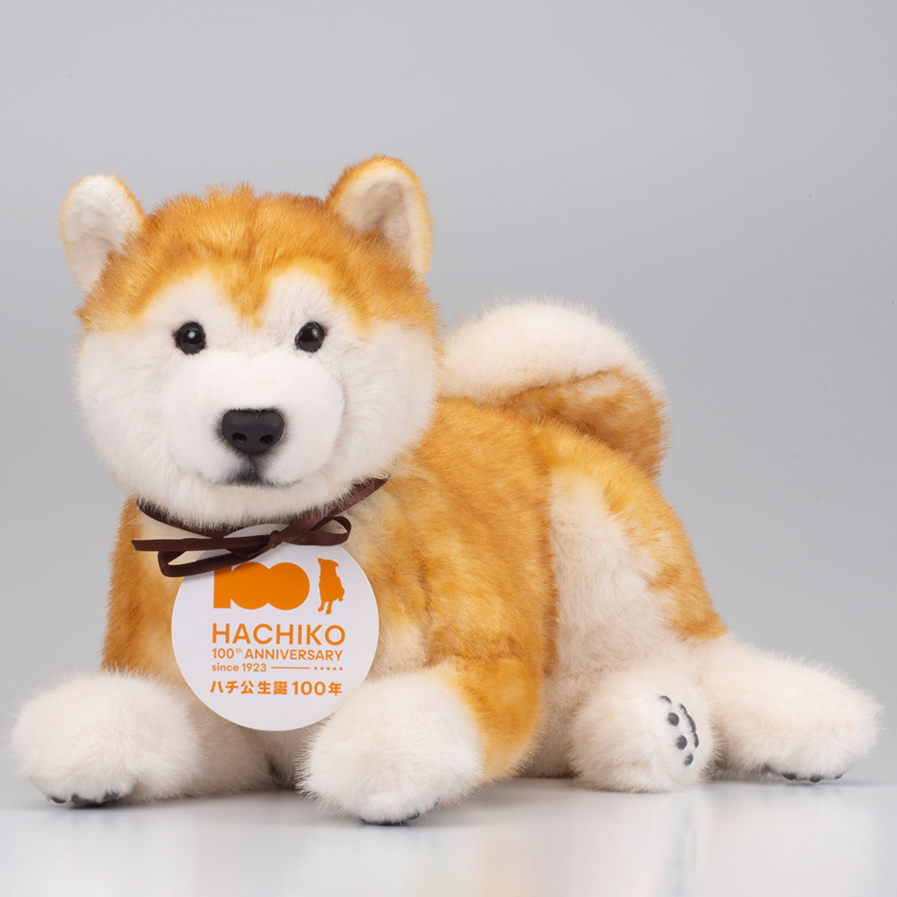 癒しのおもちゃ なでなでワンちゃん 秋田犬ハチ EX【忠犬ハチ公 秋田犬