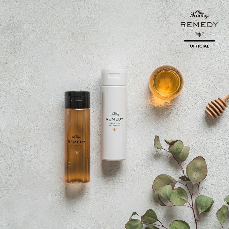 MYHONEY REMEDYレメディーハニーケアトリートメント195g/ ご自宅用簡易