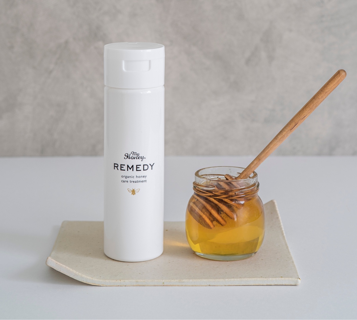 MYHONEY REMEDYレメディーハニーケアトリートメント195g/ ご自宅用簡易