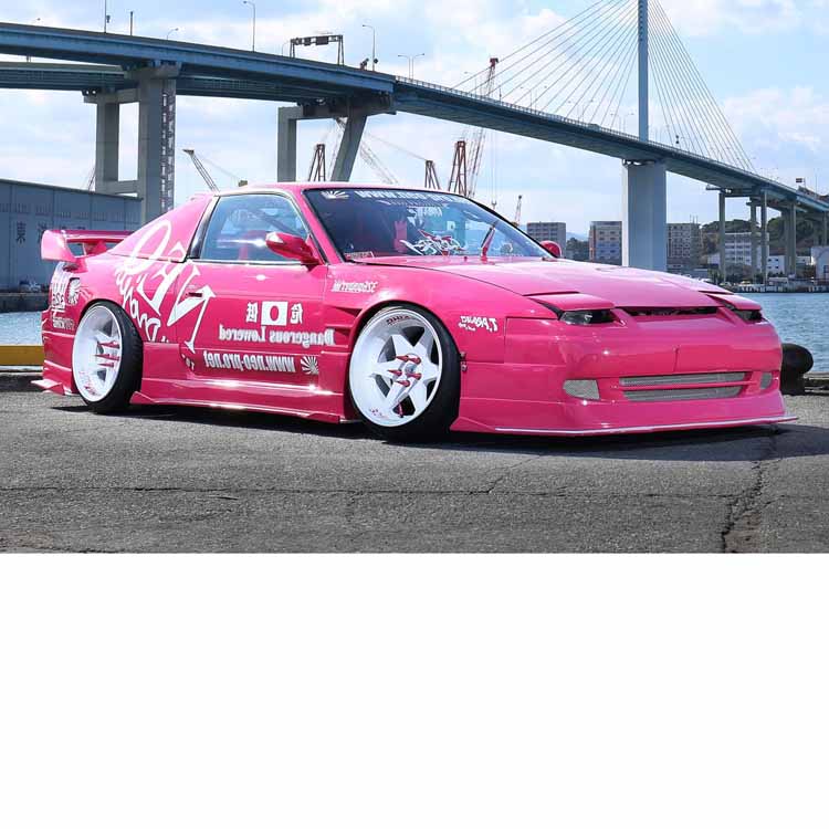 326 Power 3D Star 3P Aero Set (FRP) for Nissan 180SX/240SX Hatch