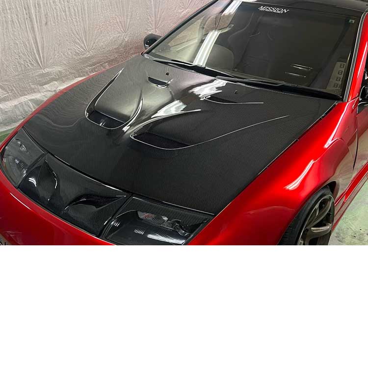 Mission Type-II Hood for Nissan 300ZX (Z32) 1990-1996 | Los
