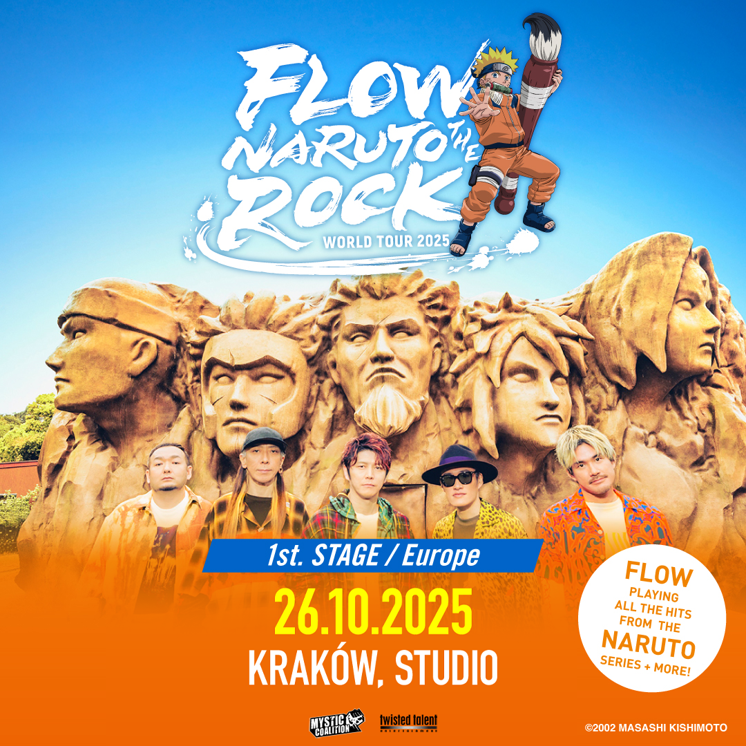 Flow are playing “Naruto!” An unforgettable evening in Kraków with