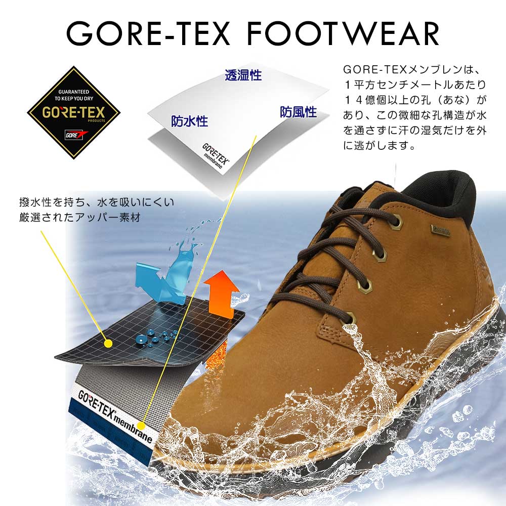 ティンバーランド 防水 メンズ チャッカブーツ ゴアテックス A6A8N