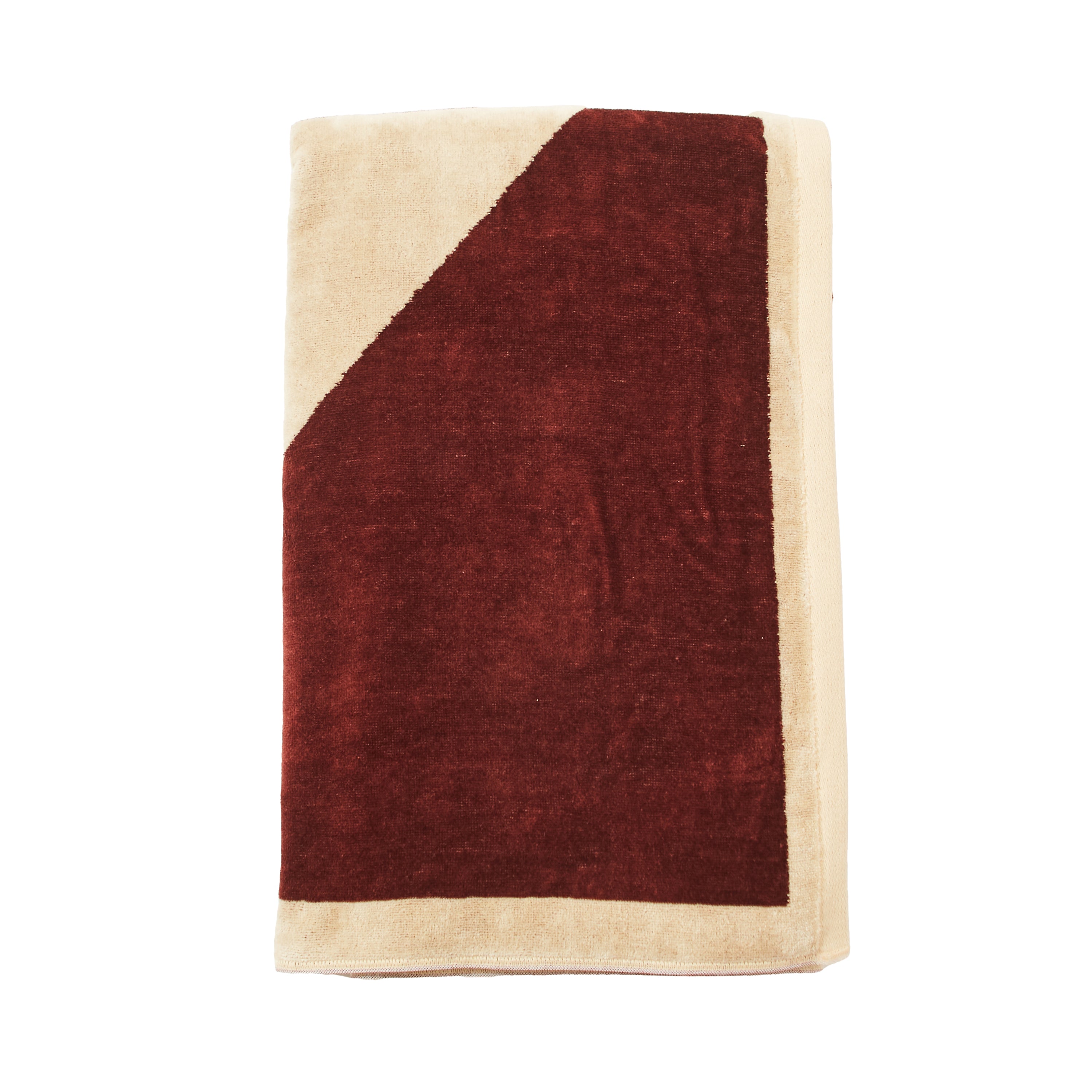 TOWEL BLANKET : I am new wave / wine red – MYTONE