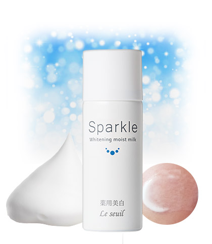 薬用美白]スパークル ホワイトニングモイストミルク 25g | ルソイル