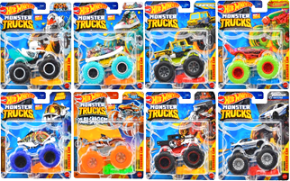 ホットウィール モンスタートラック 1:64アソート 8台セット （国内