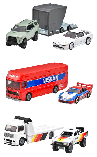 ホットウィール チームトランスポート アソート 4台セット（国内流通版