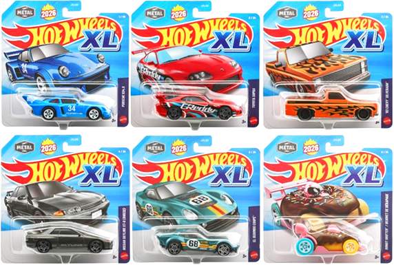 ホットウィール XL ベーシックカー アソート 6台セット （国内流通版