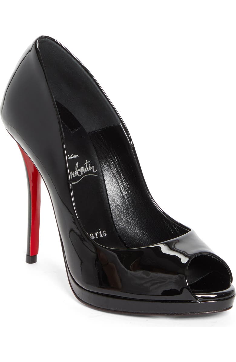 Christian Louboutin Lady Z Peep Toe Pump (Women) | Nordstrom