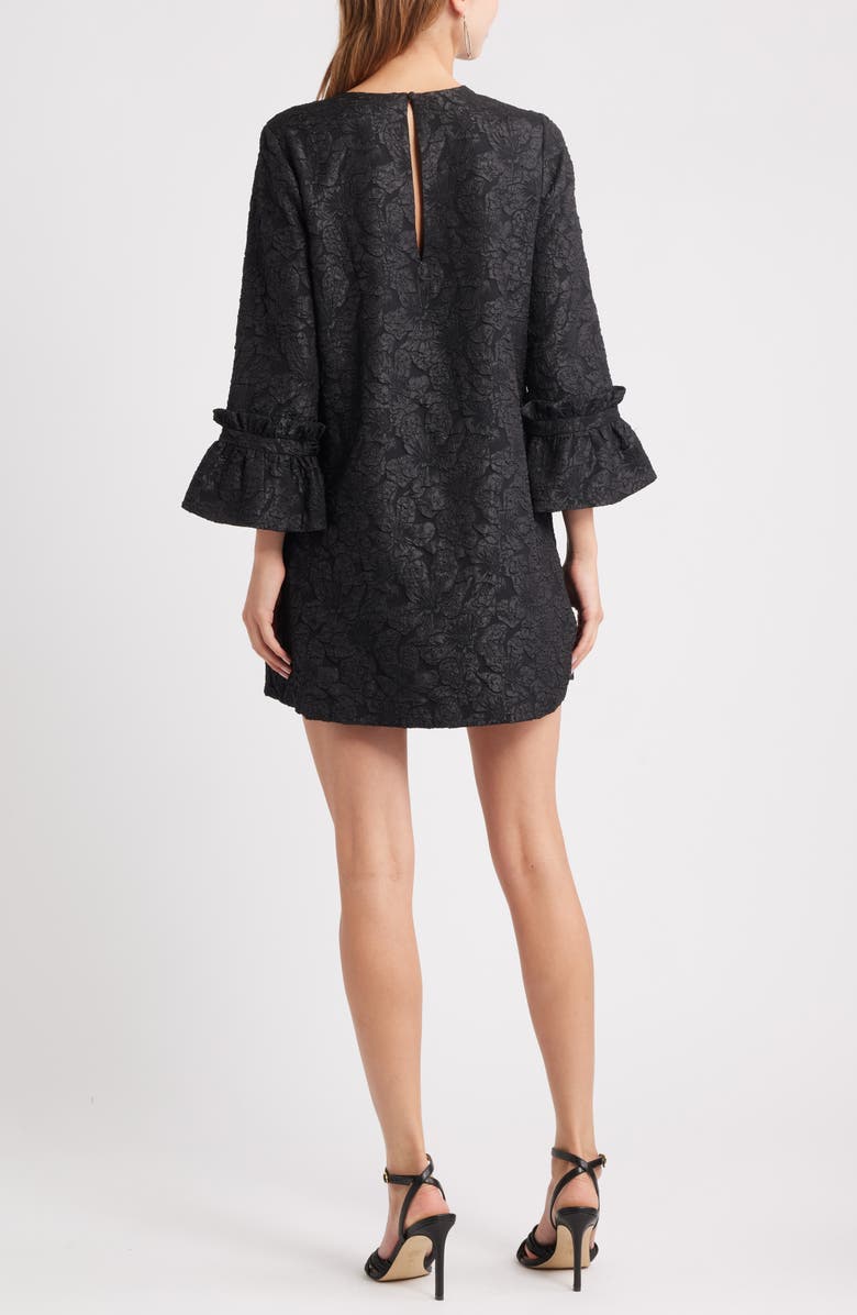 Chelsea28 Floral Jacquard Shift Minidress | Nordstrom
